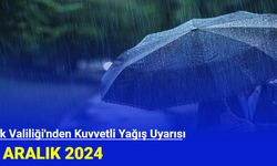 Uşak Valiliği'nden Kuvvetli Yağış Uyarısı
