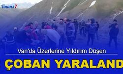 Van'da üzerlerine yıldırım düşen 2 çoban yaralandı