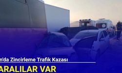 Van'da zincirleme trafik kazası: Yaralılar var