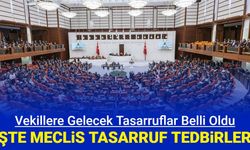 Vekiller için tasarruf tedbirleri geliyor