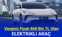 Vergisiz fiyatı 860 bin TL olan tam elektrikli IM LS6 model araba