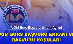 VGM Burs Başvuru Ekranı Açıldı! Burs Başvuru Ekranı ve Başvuru Koşulları