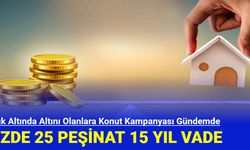 Yastık Altında Altını Olanlara Konut Kampanyası Gündemde