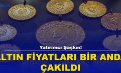 Yatırımcılar Şaşkın! Altın Bir Anda Çakıldı