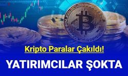 Yatırımcılar şokta: Kripto paralarda yine sert düştü