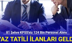 Yaz tatili personel alım ilanları geldi: İŞKUR ile 81 şehre 124 bin personel alımı başladı 2024
