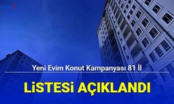 Yeni Evim kampanyası 81 il Listesi: Emlak Konut, GYODER, İNDER, KONUTDER, İMKON ile Türkiye Müteahhitleri Birliği Projeleri