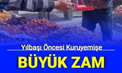 Yılbaşı öncesi kuruyemiş fiyatlarına büyük zam