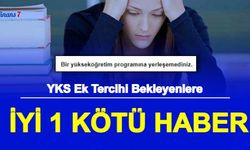 YKS Ek Tercihi Yapacaklara 1 İyi 1 Kötü Haber ve AÖF Kontenjanı Detayı
