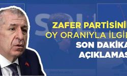 Zafer Partisinin Oy Oranıyla İlgili Son Dakika Açıklaması! Oy Oranı Daha Da Yükselebilir Ama...