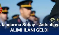 Jandarma subay astsubay alımı ilanı yayınlandı 2025