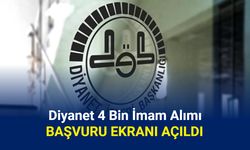 Diyanet 4 bin imam alımı başvurusu başladı