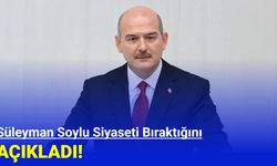 Eski İçişleri Bakanı Süleyman Soylu, siyaseti bıraktı