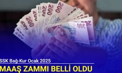 SSK ve Bağ Kur emeklisi Ocak 2025 maaş zammı ne kadar olacak?