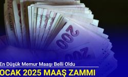 En düşük memur maaşı belli oldu 2025