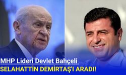 MHP Lideri Devlet Bahçeli Selahattin Demirtaş'ı Aradı