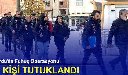 Ordu'da fuhuş operasyonu: 7 kişi tutuklandı