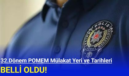 32. Dönem POMEM mülakat yeri ve tarihi açıklandı