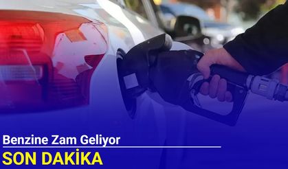 Benzine zam geliyor