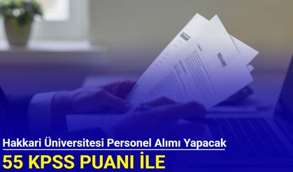 Hakkari Üniversitesi sözleşmeli personel alımı yapacak