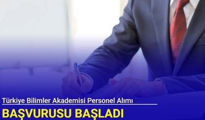 Türkiye Bilimler Akademisi personel alımı başvurusu başladı