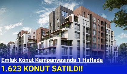 Emlak Konut Kampanyasında 1 Haftada 1.623 Ev Satıldı