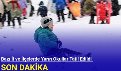 Bazı il ve ilçelerde yarın okullar tatil edildi (27 Şubat 2025)