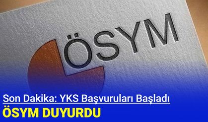YKS başvuruları başladı