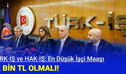 TÜRK-İŞ ve HAK-İŞ kamu işçisi maaşlarının 72 bin TL olmasını talep etti