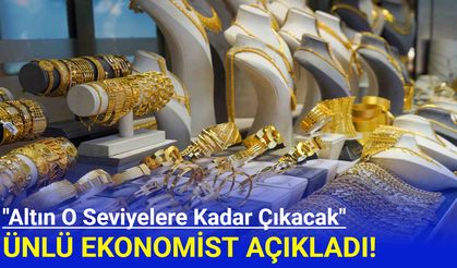 Ünlü ekonomist açıkladı: Altın o seviyeye kadar çıkacak