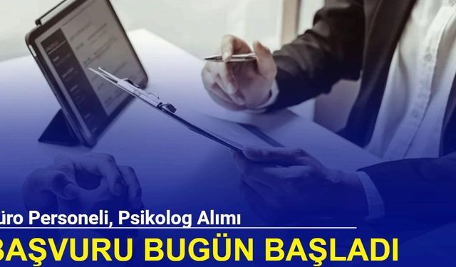 Büro personeli, psikolog alımı: İzmir Demokrasi Üniversitesi personel alımı yapacak