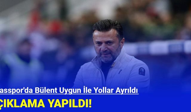 Sivasspor'da Bülent Uygun İle Yollar Ayrıldı