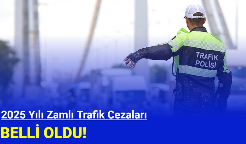 2025 trafik cezaları ne kadar oldu?