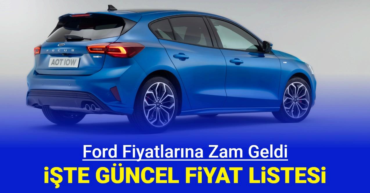 Ford fiyat listesi Mart2024: Fiesta, Focus, Puma, Kuga, Mustang ...