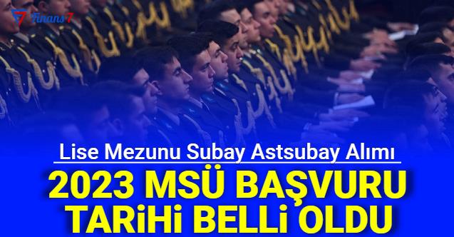 MSÜ Başvuru ve Sınav Tarihi Açıklandı (Milli Savunma Üniversitesi Lise ...