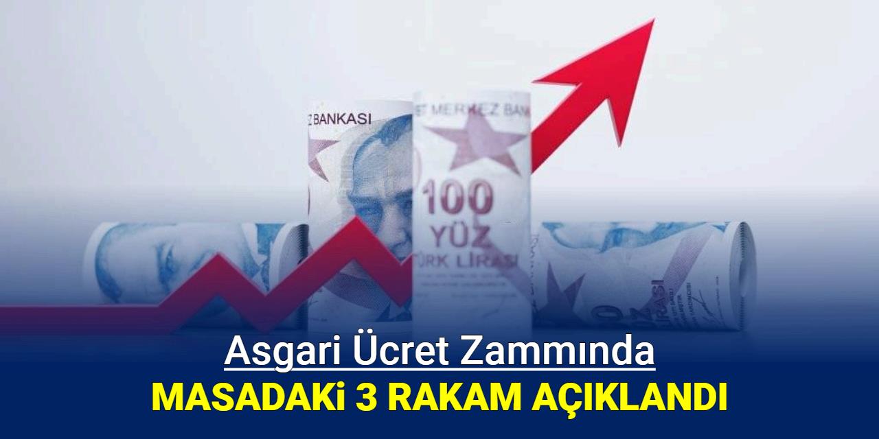 Son dakika 2025 asgari ücret zammı için 3 rakam açıklandı Finans 7